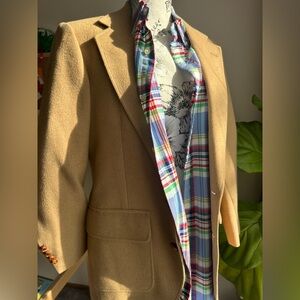 Vintage Anthony Bentley Camel Hair Coat – Size M